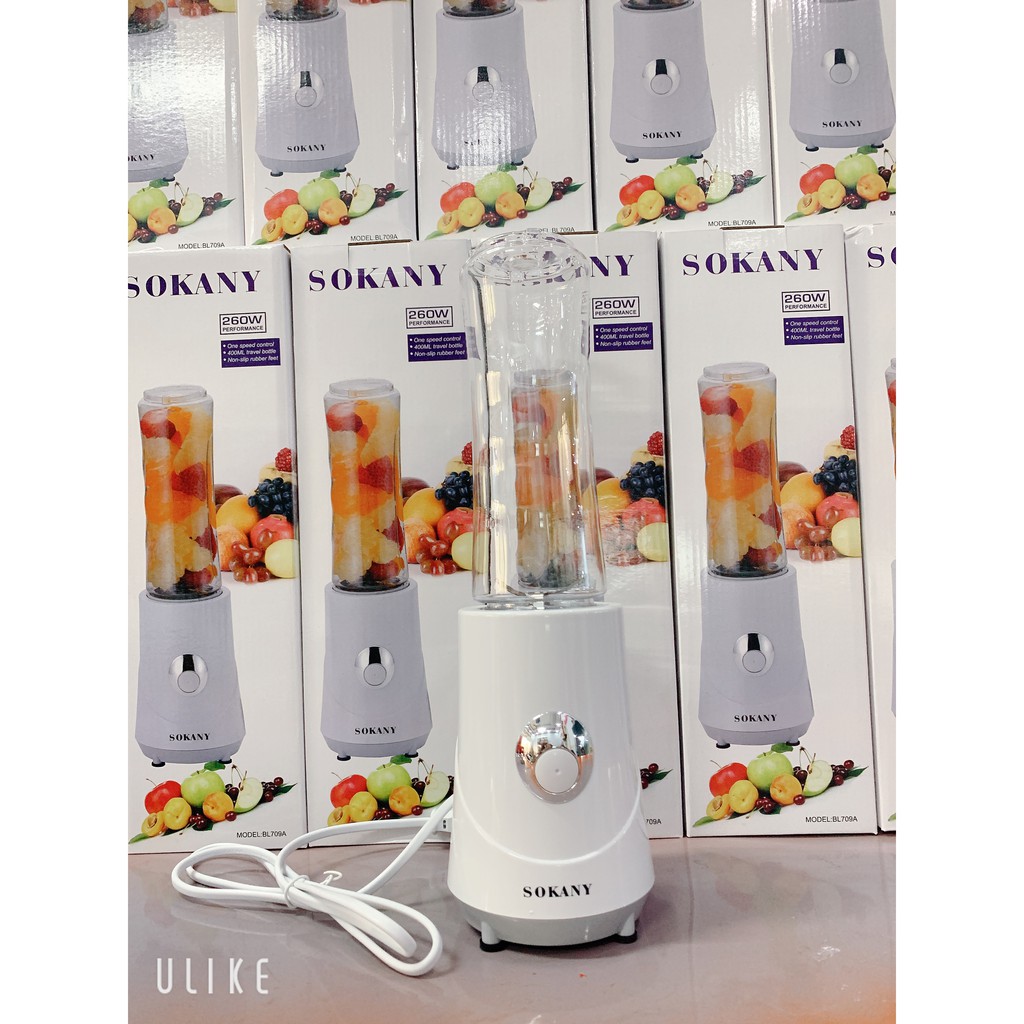 MÁY XAY SINH TỐ CẦM TAY MINI SOKANY 709A,Máy xay cầm tay đa năng, xay sinh tố, xay thịt, xay cháo cho bé Sokany.HÀNG CHÍNH HÃNG