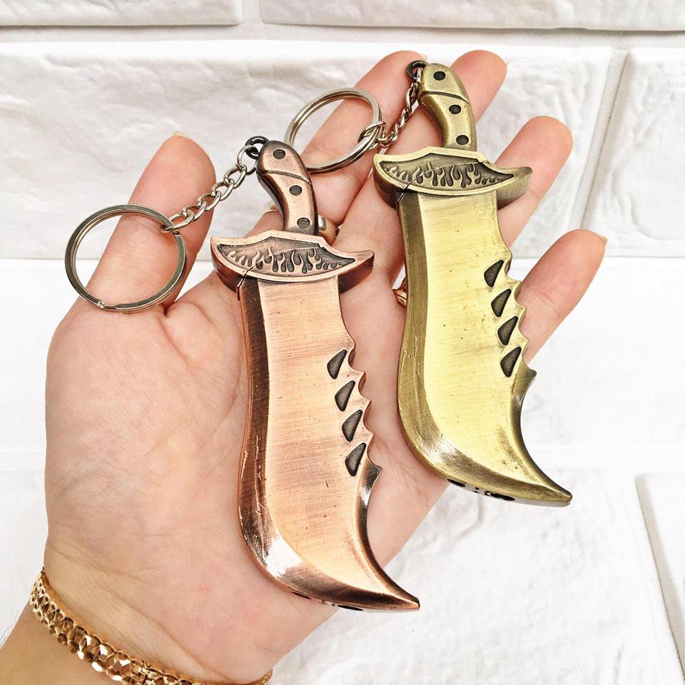 Bật Lửa Khè - Móc Khóa Hình Cây Đồ Long Đao