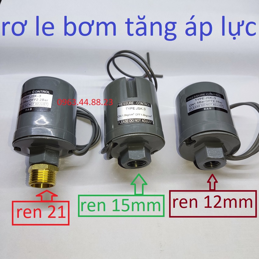 rơ le máy bơm tăng áp ren trong 12mm - 15mm  rơ le máy bơm  rơ le máy bơm nước  rơ le máy bơm tăng áp lực  rơ le máy bơm tăng áp cơ  rơ le tự động máy bơm nước  rơ le tự ngắt máy bơm nước