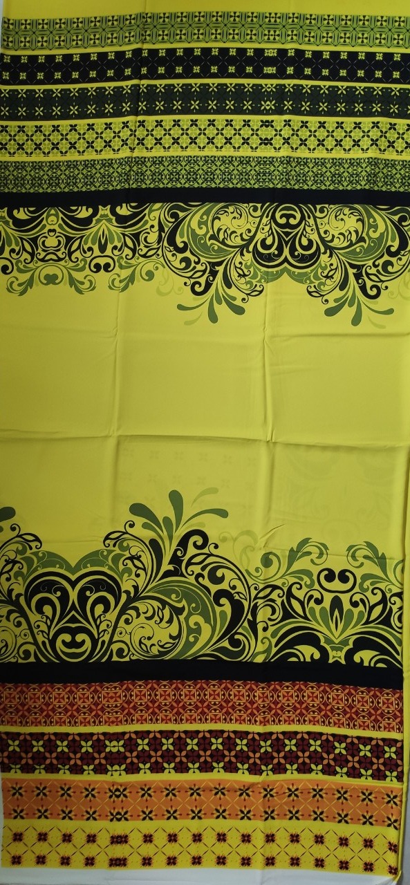 [HCM]Vải áo dài cao cấp với hoạ tiết thổ cẩm (lụa Bảo Anh)