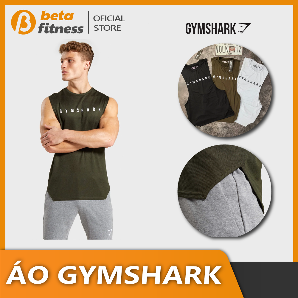 Áo ba lỗ Gymshark cao cấp - Áo Tanktop tập gym - BiT Fitness chuyên đồ tập thể thao