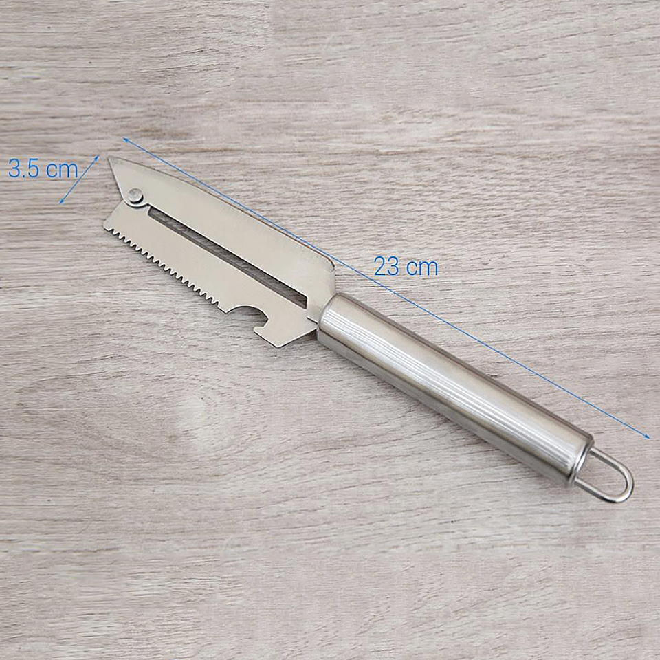 Dao Hai Lưỡi Gọt Củ Quả INOX