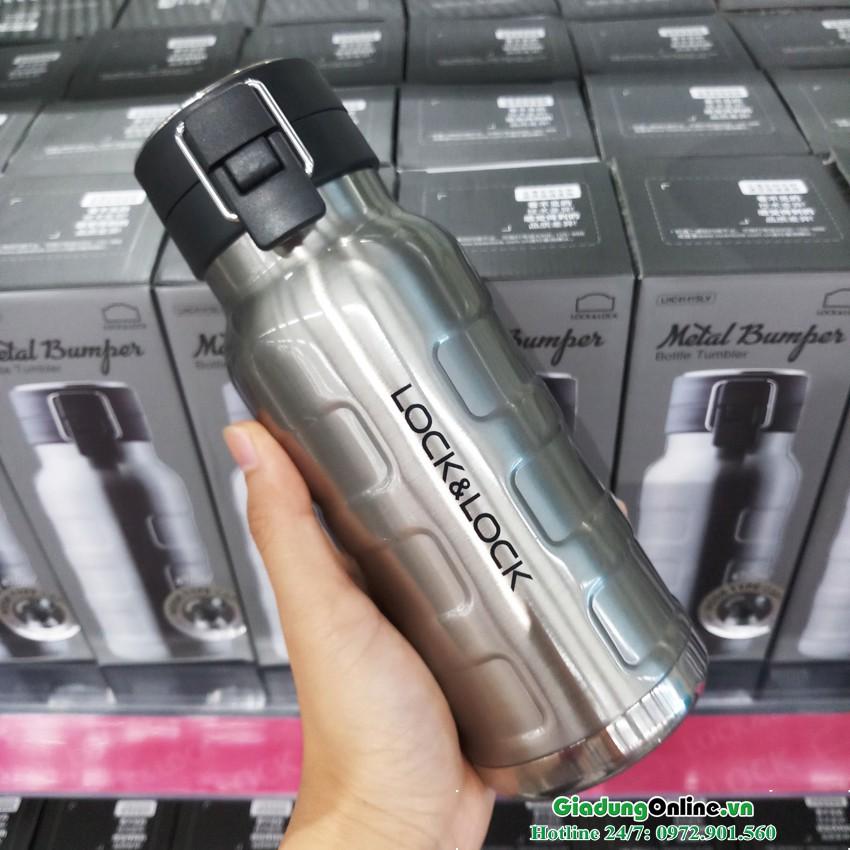 Bình giữ nhiệt locklock bumper bottle lhc4142 650ml