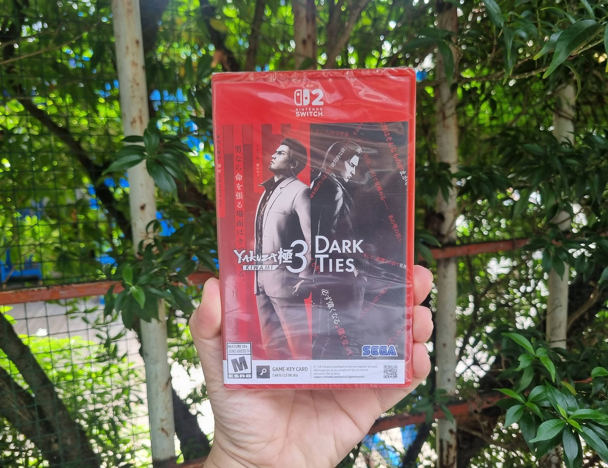 Băng thẻ game Yakuza Kiwami 3 Dark Ties Nintendo Switch 2