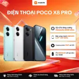 Điện thoại XIAOMI POCO X8 Pro (8+256GB | 8+512GB | 12+512GB) | Màn 6.59" 1,5K 120Hz - Bảo Hành 18 Tháng