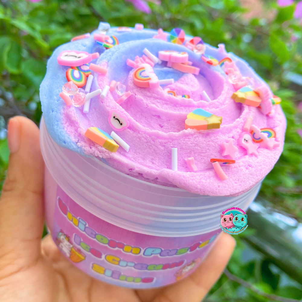 Unicorn Pastel Ice Cream Slime