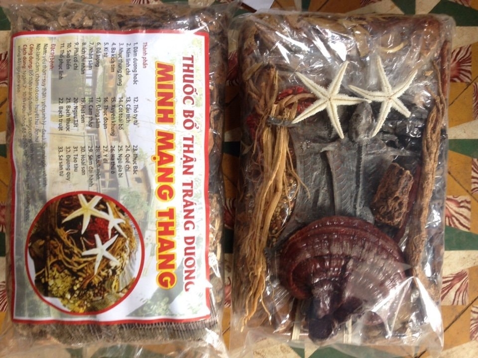 Minh mạng thang đồ ngâm rượu