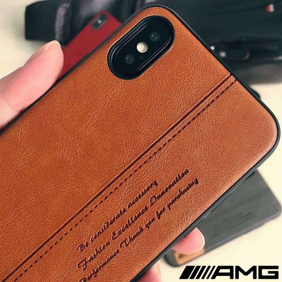 Ốp lưng da bò AMG cho Iphone 6plus/ 6s plus