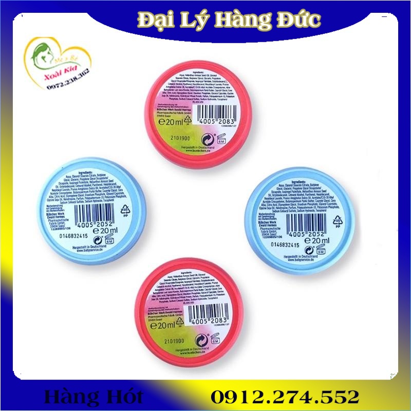 Kem dưỡng ẩm cho da Bubchen 20ml dùng được cho trẻ sơ sinh
