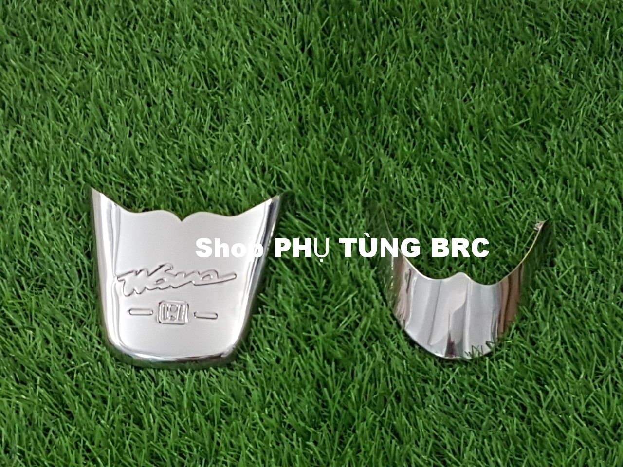 Bộ ốp mỏ dè inox trước sau xe wave a 2006 - 2016