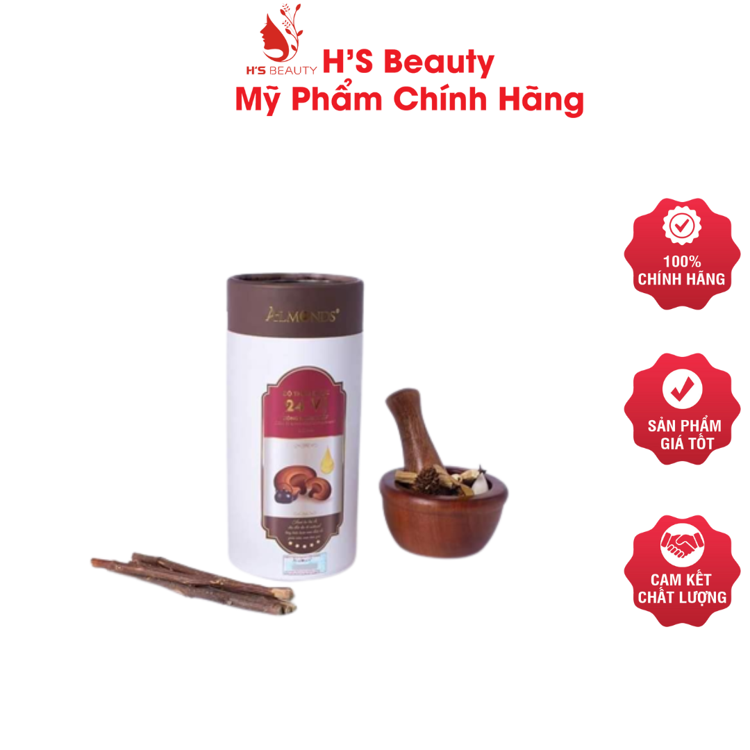 Xông mặt cổ truyền 24 vị đào thải bụi bẩn, độc tố, bã nhờn