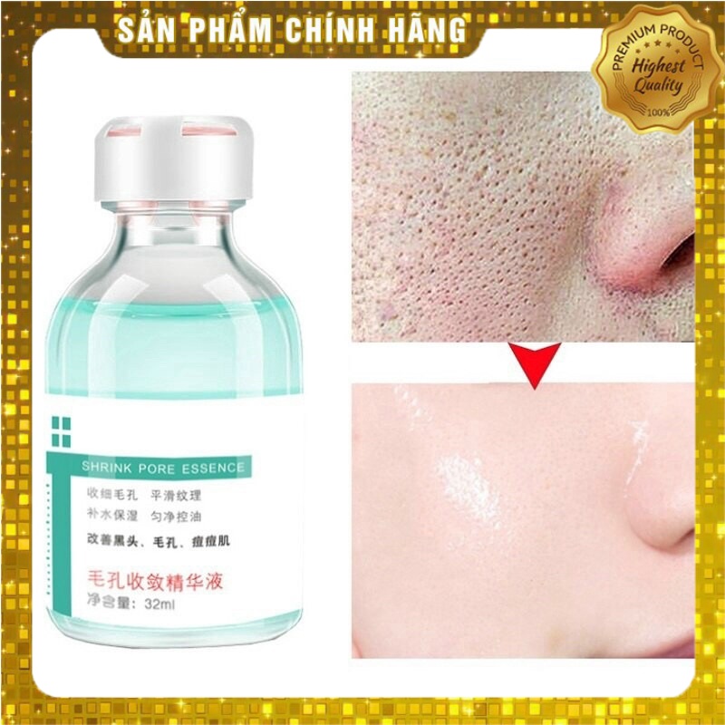 Serum zenshow se khít lỗ chân 32ml thu hẹp chân lông , dưỡng ẩm , kiềm dầu, ko gây kích ứng da