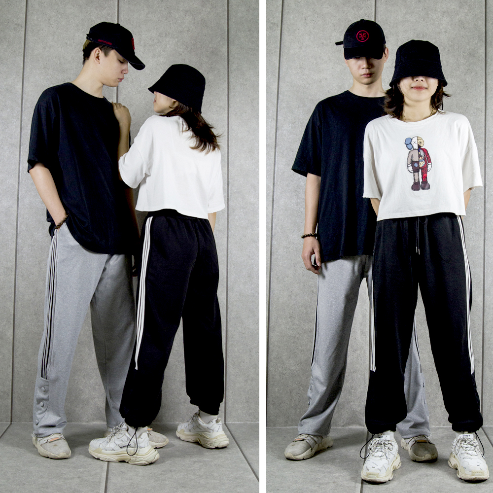 Quần Joggeer Dây Rút Ống Rộng Nam Nữ Thể Thao 3 Sọc Bassic Pants Để Suông Hoặc Dây Rút J4U - quần jogger nam nữ, quần jogger big size, quần jogger túi hộp, quần jpgger thể thao, quần jogger dây rút