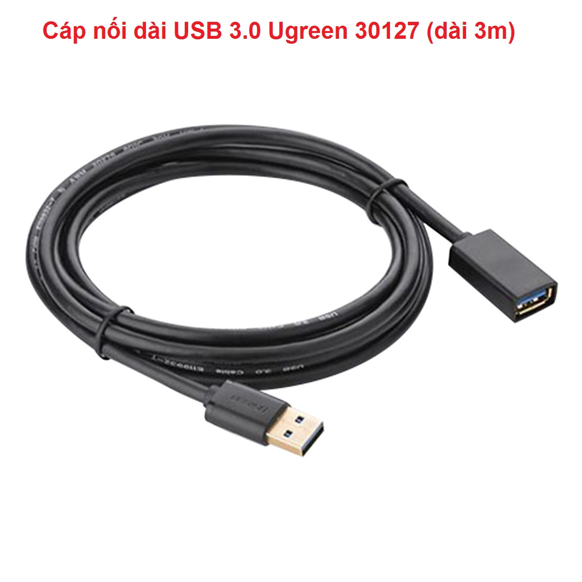 Cáp nối dài usb 3.0 ugreen 30127 chính hãng