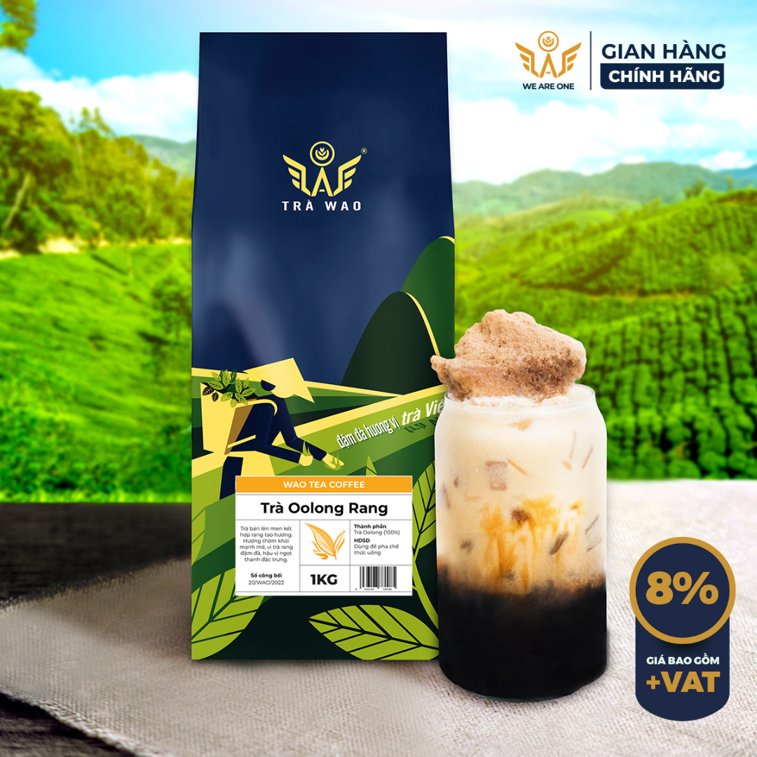 Trà Oolong Rang WAO pha trà sữa oolong nướng cực thơm