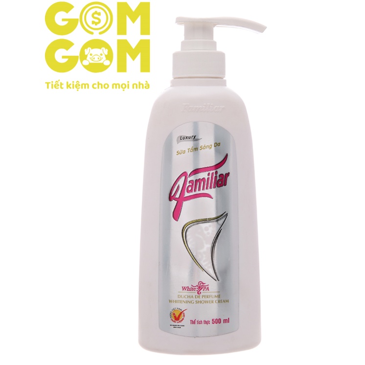 Sữa tắm sáng da familiar luxury 500ml/450ml