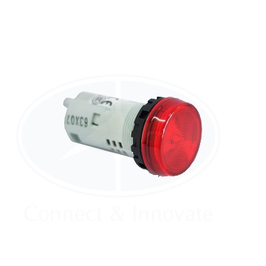 Đèn báo Idec loại phẳng, unibody YW1P phi 22mm