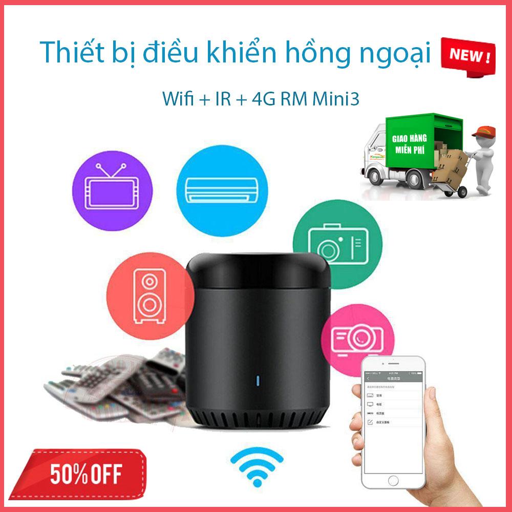 Thiết bị điều khiển hồng ngoại broadlink rm mini 3 - điều khiển qua app, giong nói, tương thích với hầu hết thiết bị trong gia đình - điều khiển hồng ngoại, điều khiển thông minh, điều khiển hồng ngoại loại tốt - landmark