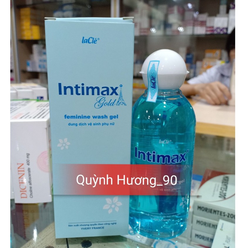 Dung dịch vệ sinh cao cấp intimax gold 200ml