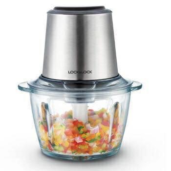 Máy xay thịt cối thủy tinh Lock&Lock EJM161BLK