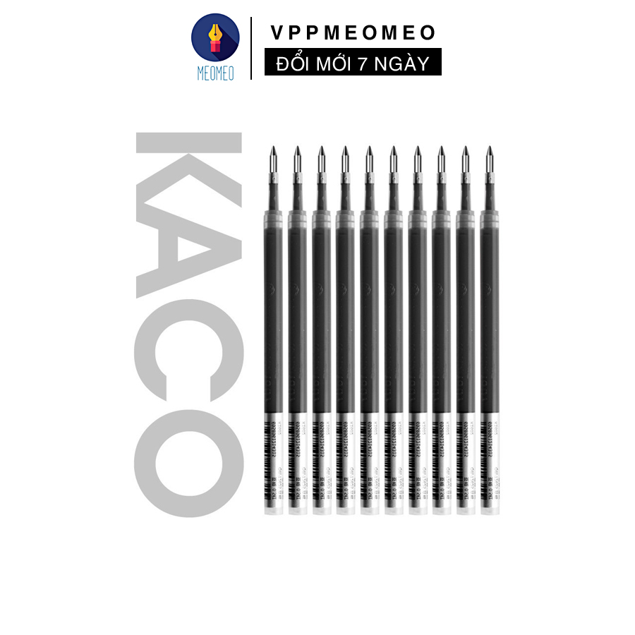 Ruột Bút Ngòi Bút Gel KACO PURE Nét 0.5mm Cao Cấp