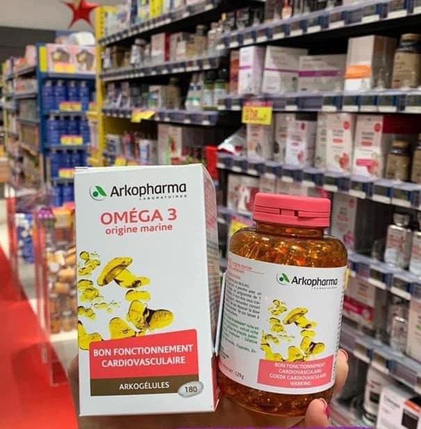 Dầu cá Omega 3 Arkopharma - 180 viên