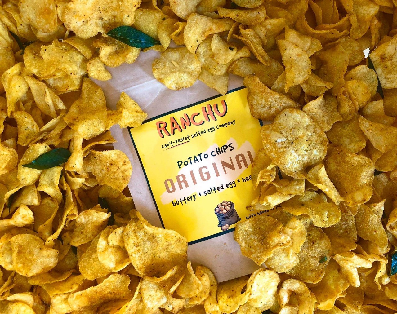 [Đồ ăn vặt] - Khoai tây trứng muối Ranchu vị nguyên bản 250g