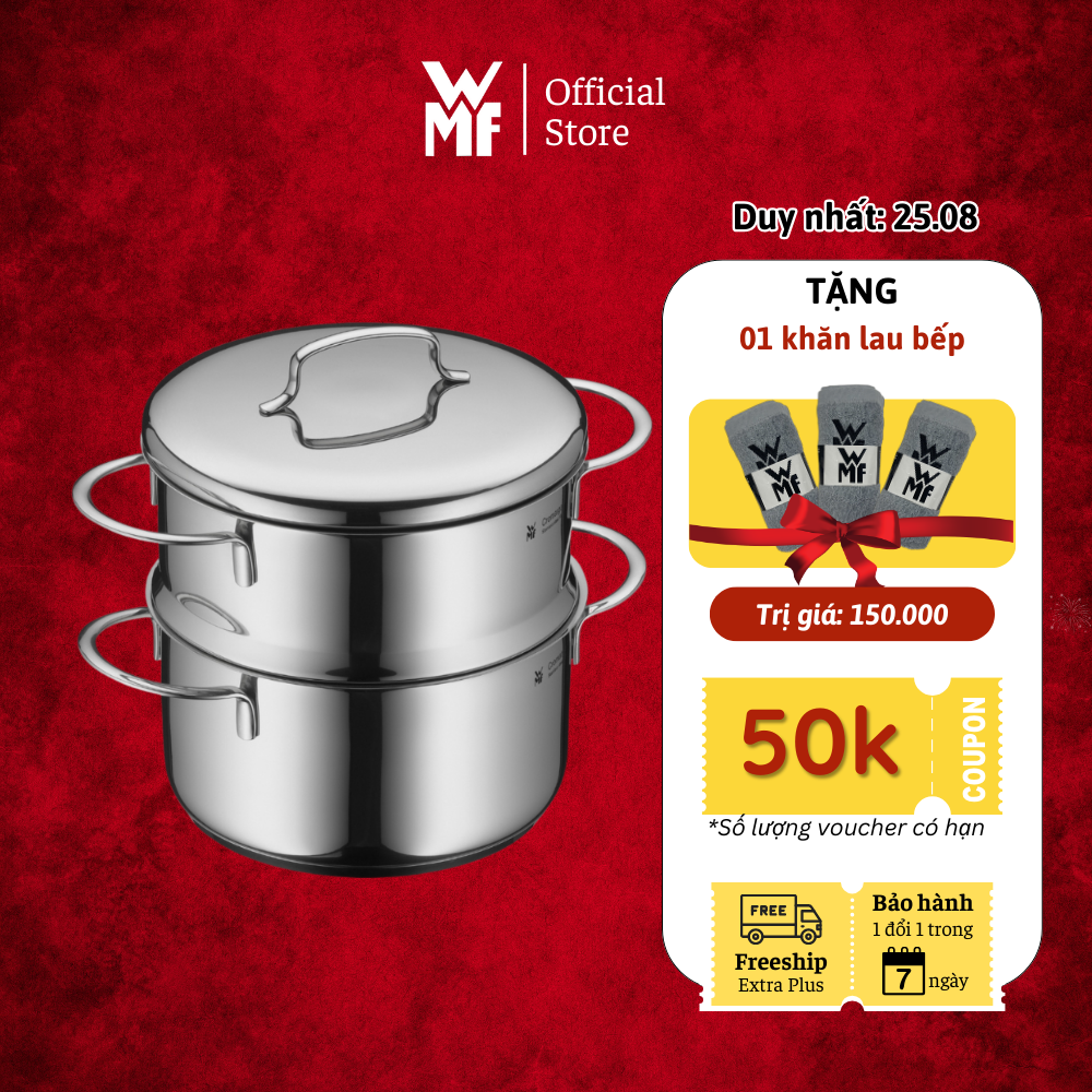 Nồi hấp rau củ mini wmf sortiment pasta 16cm đa dụng, tiện lợi - 0716836040