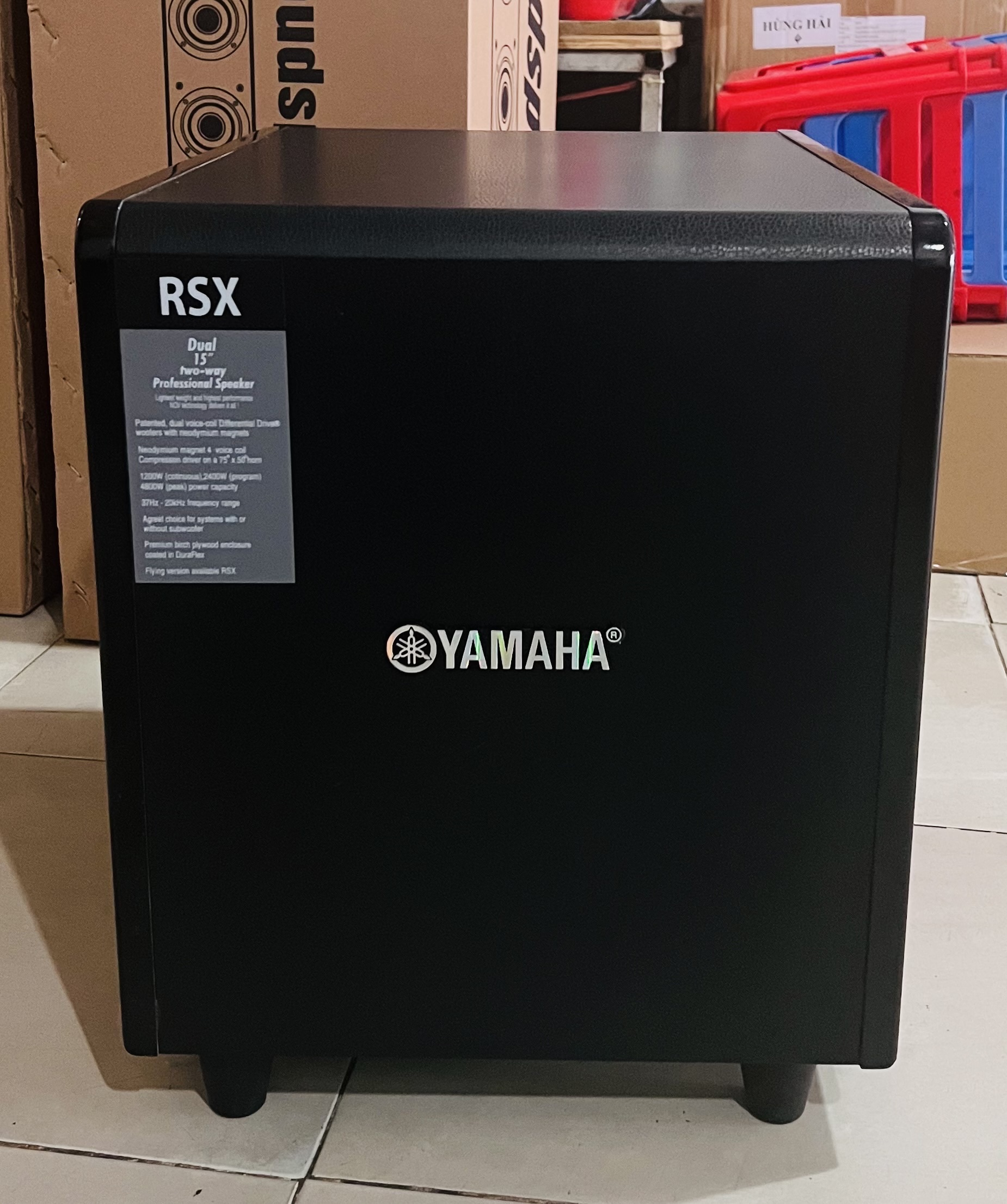 Loa sub điện 30 siêu trầm am - 1200 karaoke