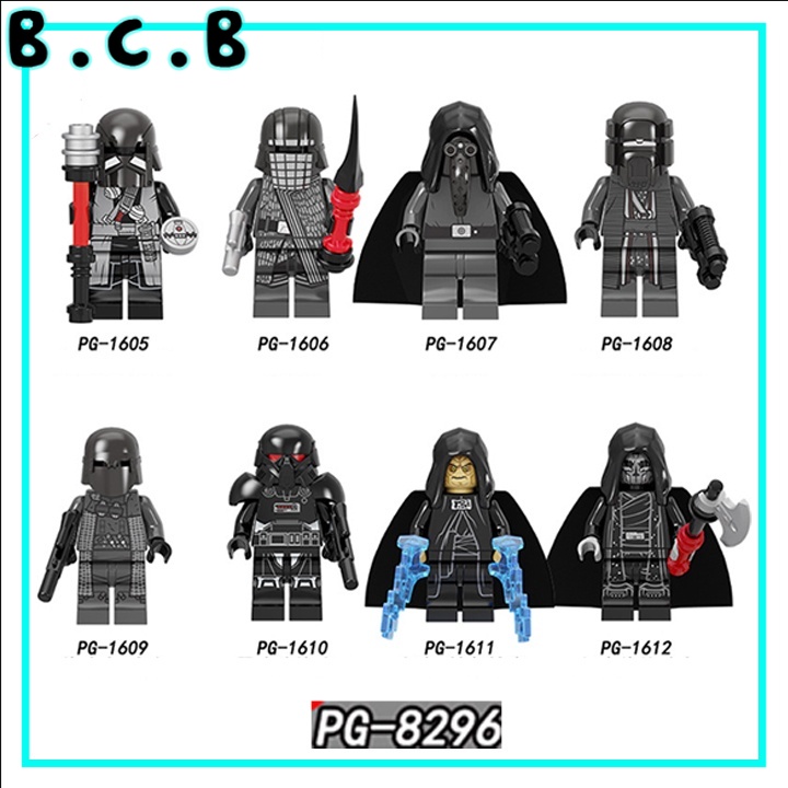 Star Wars Đồ Chơi Lắp Ráp Minifigure Chiến Tranh Các Vì Sao Xếp hình Knights Of Ren PG8296