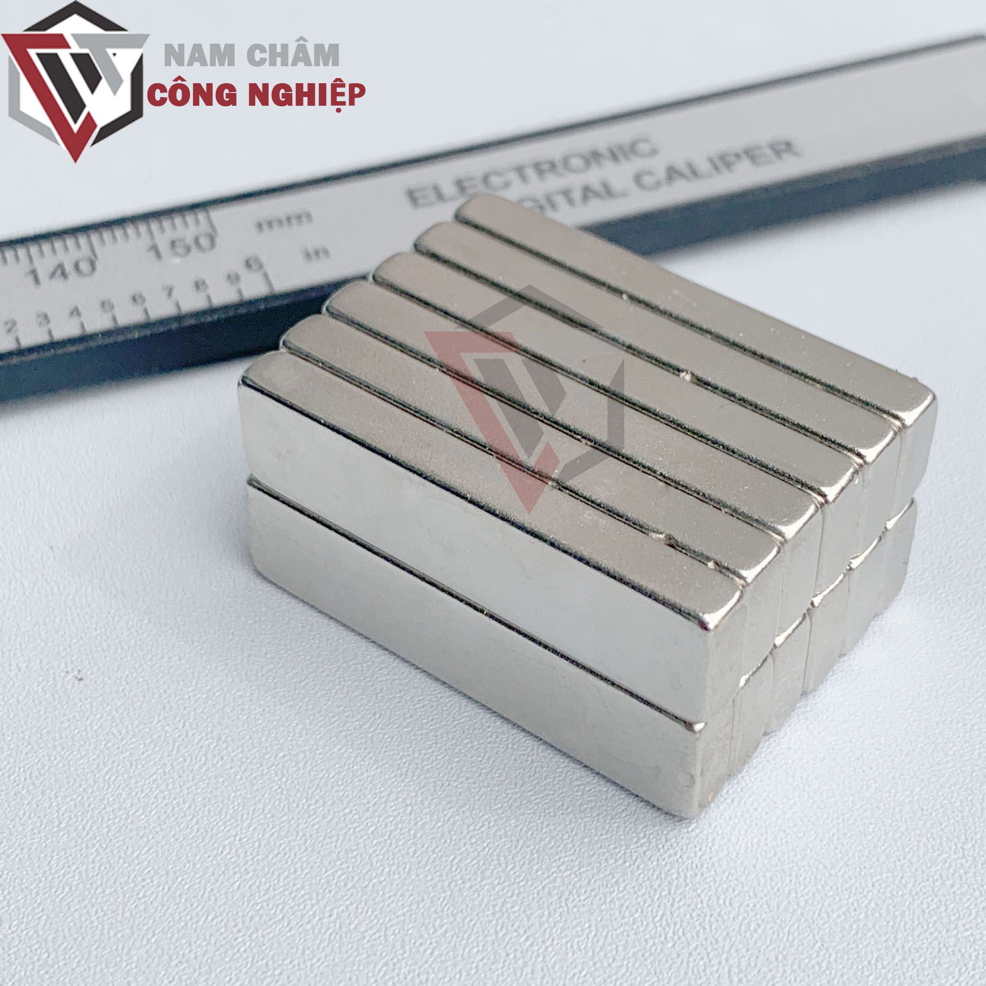 Nam châm chữ nhật 40x10x5mm nam châm đất hiếm nam châm siêu mạnh