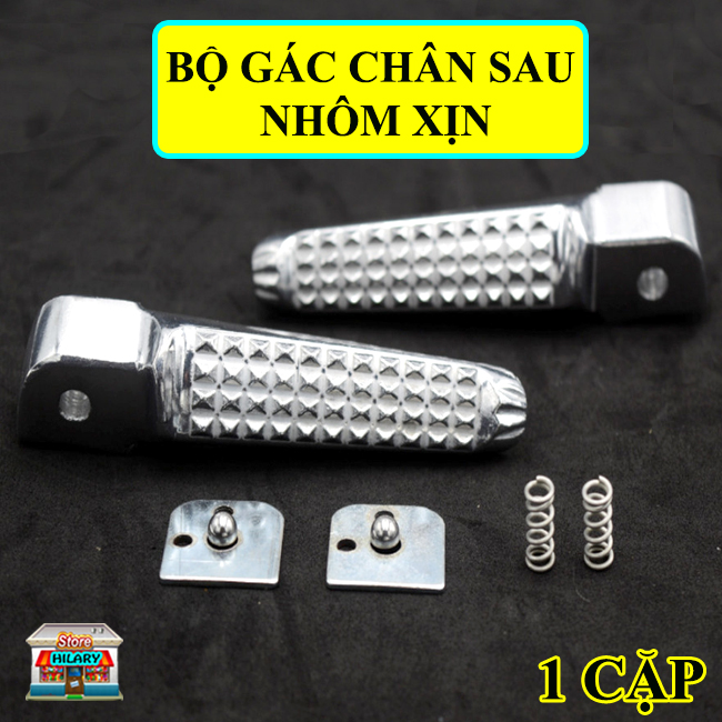 Cặp gác chân sau trusty - bộ gác chân nhôm cao cấp , gác chân sau xe máy , phụ kiện xe máy , dụng cụ xe máy , gác chân wave , raider , ex,...