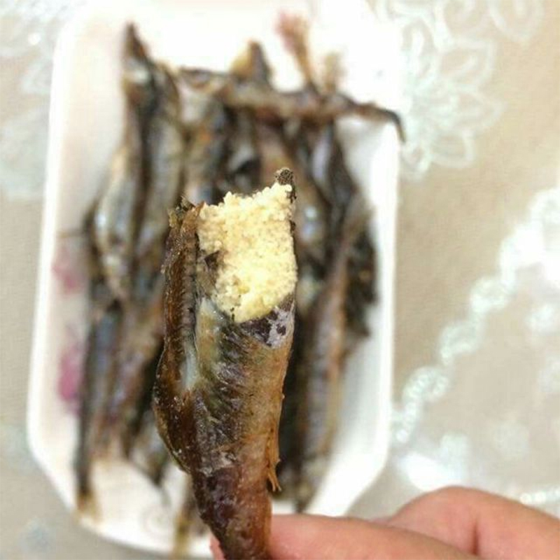 1kg Cá Trứng Nauy béo, giòn, ngon đóng khay