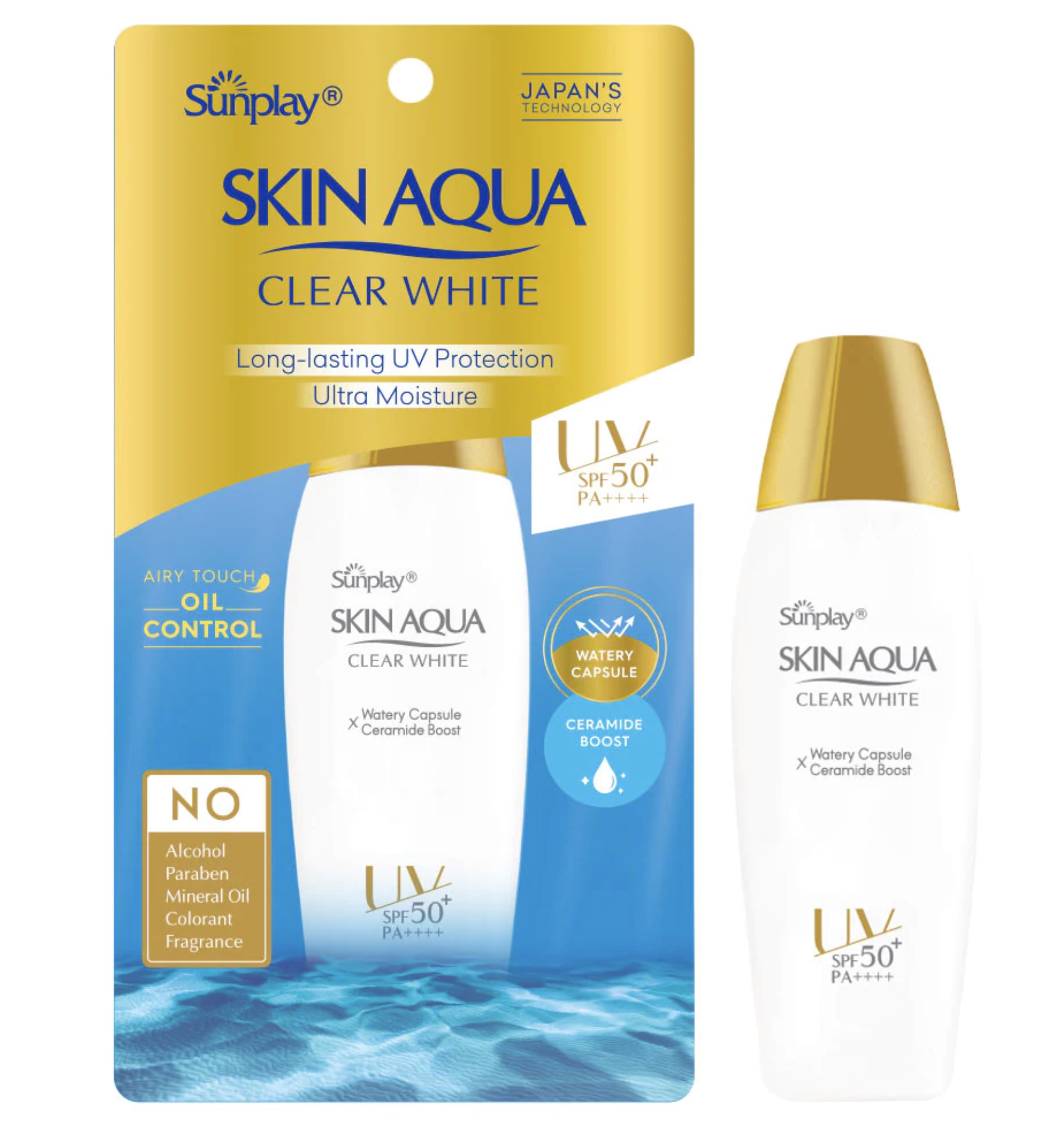 Kem chống nắng Sunplay Skin Aqua Trắng Mịn Tối Ưu SPF 50 55gr