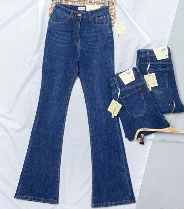 quần jean nữ ống loe XANH VÂN q.11