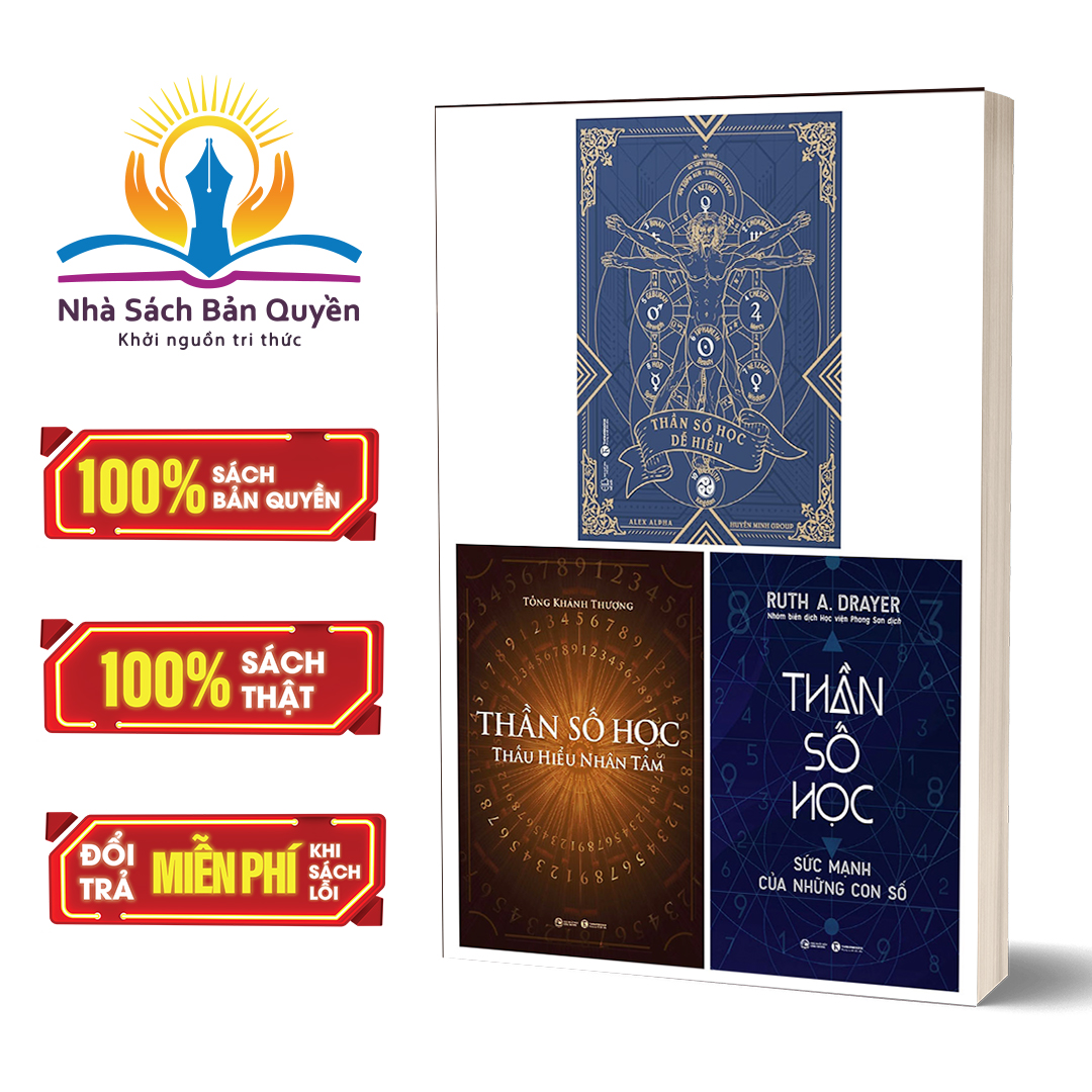 Sách - combo bộ thần số học
