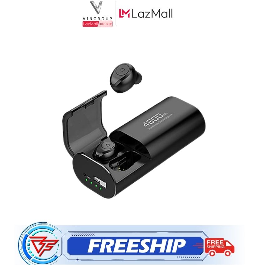 Tai nghe Bluetooth Không Dây Nhét Tai s11 chơi game, nghe nhạc KIÊM PIN SẠC DỰ PHÒNG dung lượng cao, kết nối Bluetooth