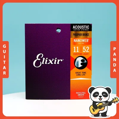 [HCM]Bộ Dây Đàn Guitar Acoustic Elixir 16027 Cao Cấp Guitar Panda (5)