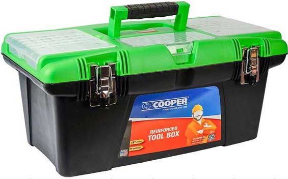 Thùng đồ nghề 23in - (58 x 25 x 27cm) CFCooper (xanh lá)