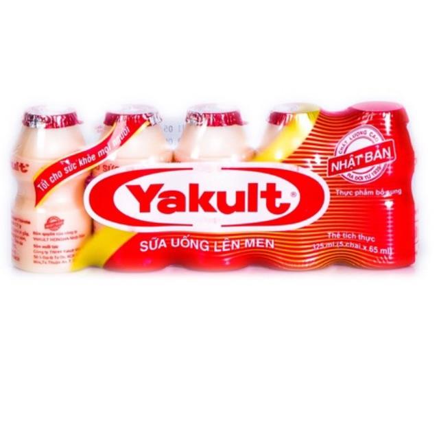THÙNG 50 CHAI SỮA CHUA UỐNG LÊN MEN YAKULT 65ML HOT SALE