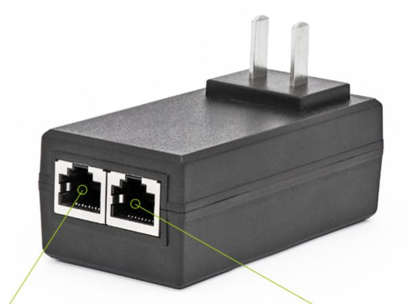 Nguồn poe 24v 1a cho camera ip, modem, swicth....