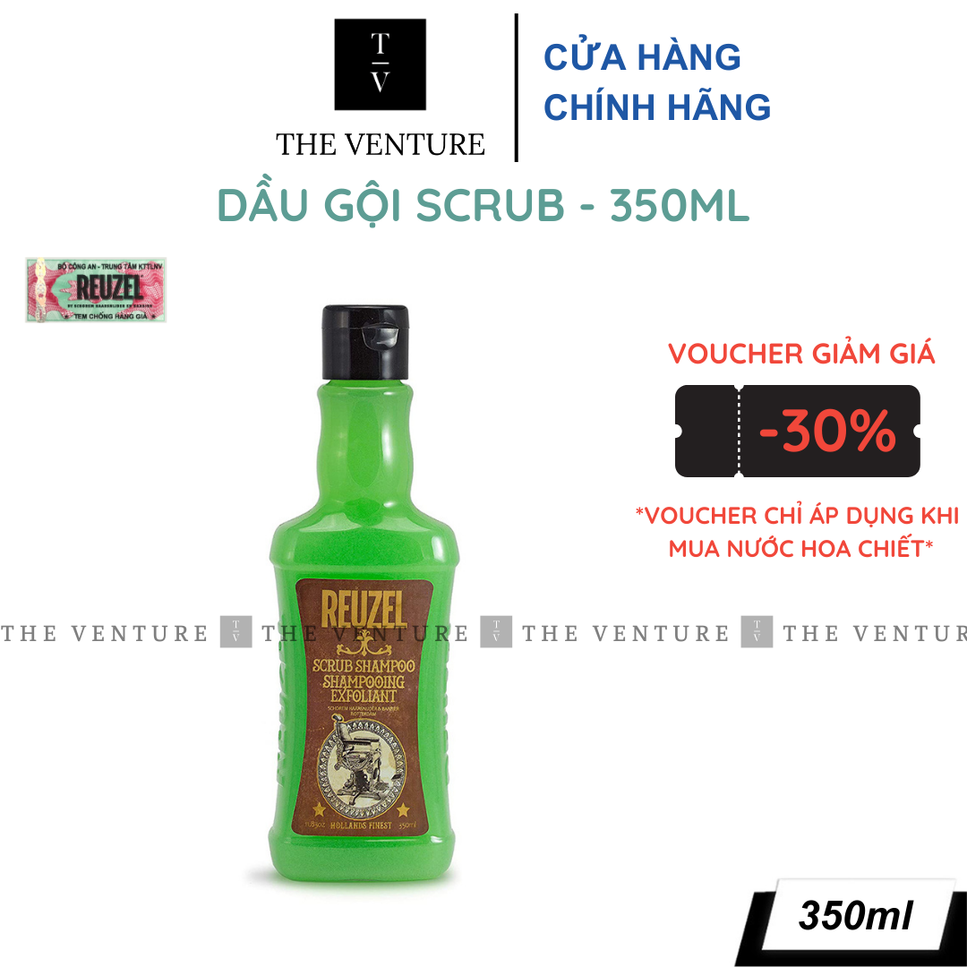 Dầu Gội Tẩy Tế Bào Chết Reuzel Scrub Shampoo