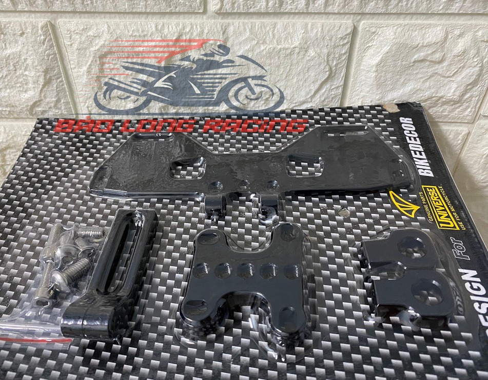 Bát biển số đút gầm gắn xe Moto R15