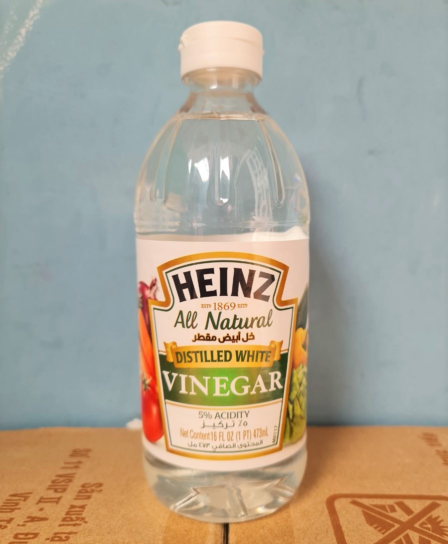 Chai nhựa 473ml GIẤM TRẮNG Spain HEINZ Distilled White Vinegar