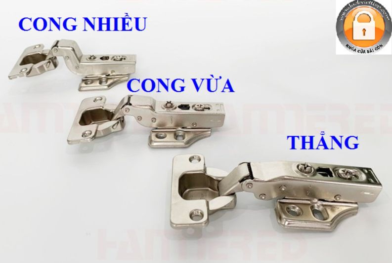 Bản lề bật tủ giảm chấn cao cấp