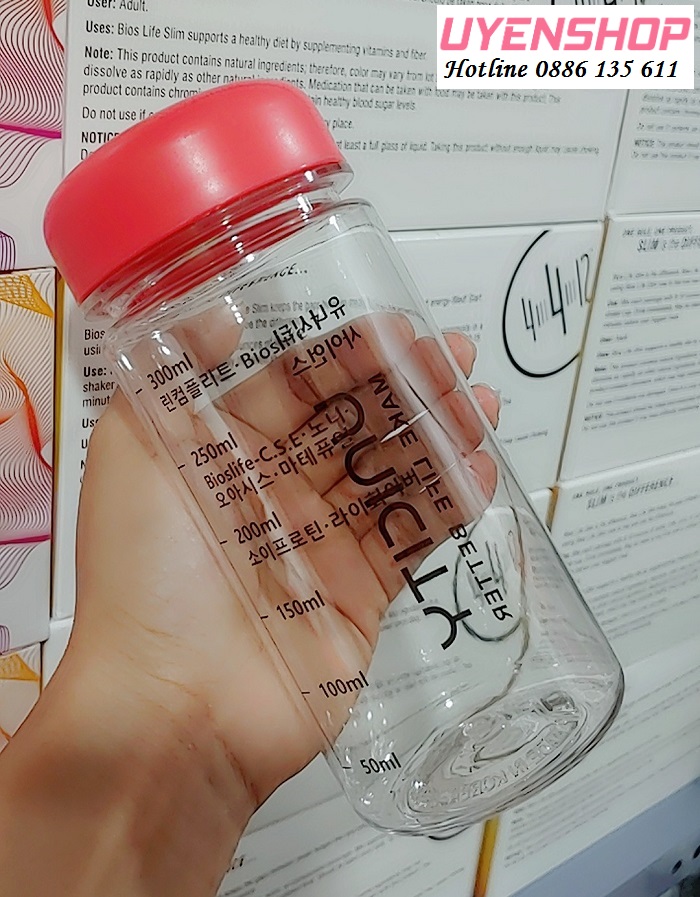Bình lắc 350ml - Màu giao ngẫu nhiên