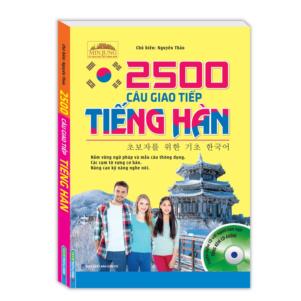 Sách - 2500 câu giao tiếp tiếng Hàn