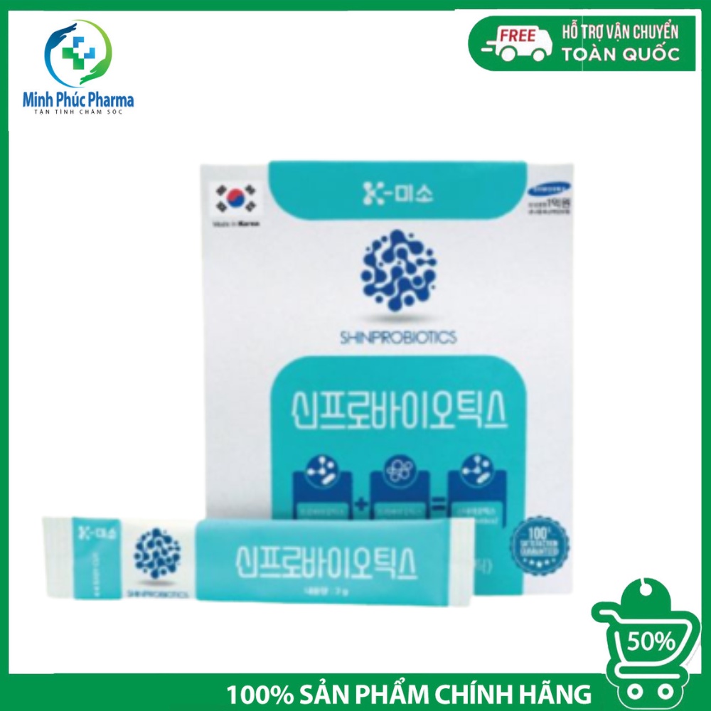 Men Vi Sinh Everyday Health Shinprobiotics Bổ Sung Lợi Khuẩn Giúp Cân Bằng Và Tăng Cường Chức Năng Hệ Tiêu Hóa 30 Gói✓ Minh Phúc Pharmacist