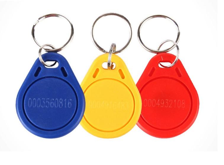 COMBO 10 Thẻ Từ Móc Khóa RFID 125Khz thế hệ 3 - Thẻ Thang Máy Loại KHÔNG Sao Chép