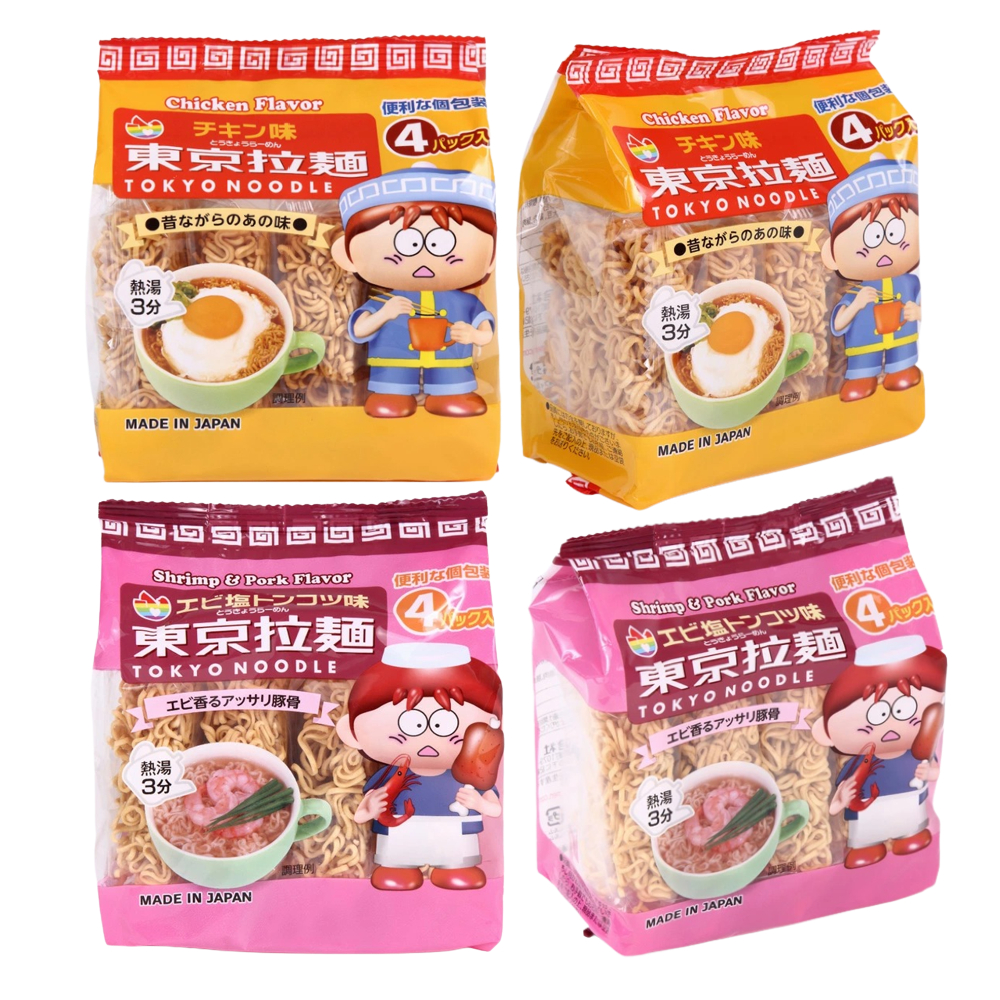 Mì ăn liền Tokyo Noodle Nhật Bản 112g cho bé từ 1 tuổi, Mì ăn liền Nhật Bản, Mì ăn liền cho bé